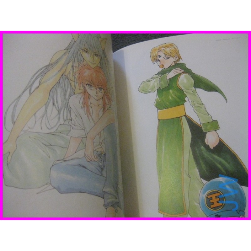 YU YU HAKUSHO Illustration Manga Yoshihiro Togashi ArtBook JAPAN recent art book