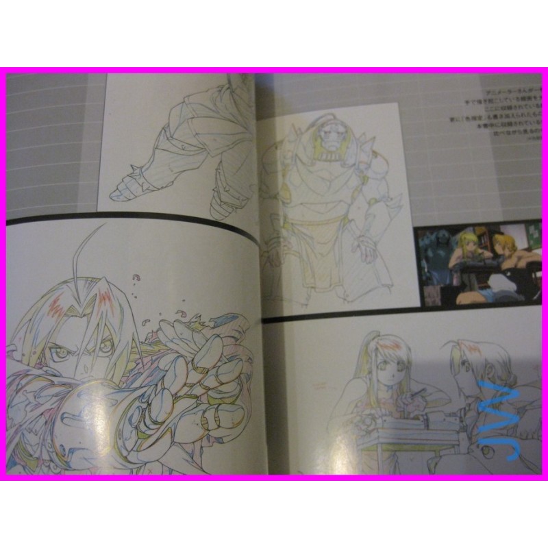 FullMetal Alchemist TV ANIMATION  ArtBook 1 JAPAN recent art book