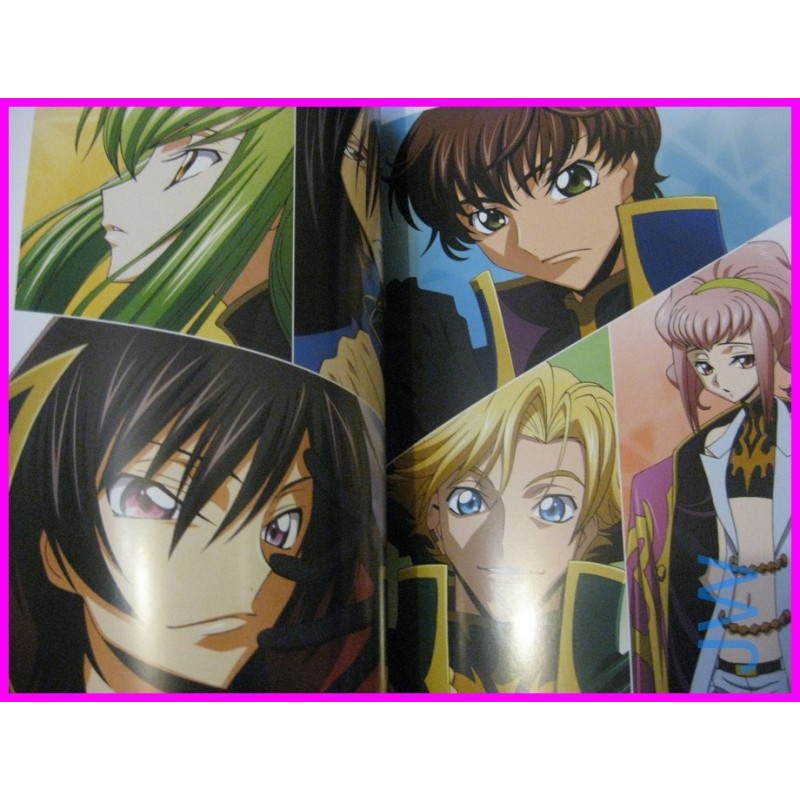 CODE GEASS ILLUSTRATIONS RELATION Clamp Anime ArtBook JAPAN recent art book