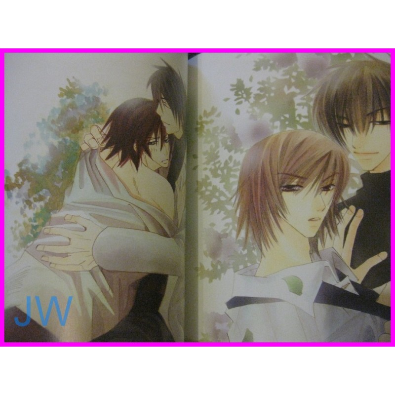 JUNJOU ROMANTICA Junjo SHUNGIKU NAKAMURA ILLUSTRATION Manga ArtBook JAPAN art book YAOI Shonen ai