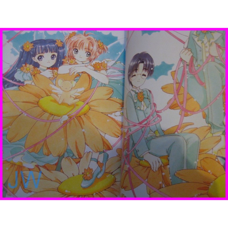 Card Captor Sakura CLAMP Illustration Collection Part 2 Book ArtBook JAPAN recent art book
