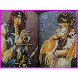 SALTY DOG 2 Saiyuki Kazuya Minekura Illustration Collection Book ArtBook JAPAN recent art book