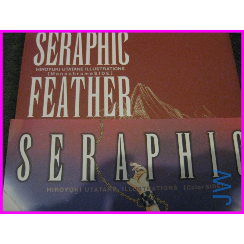 SERAPHIC FEATHER Illustration UTATANE ArtBook JAPAN recent art book Adult Hentai