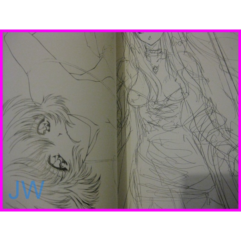 SERAPHIC FEATHER Illustration UTATANE ArtBook JAPAN recent art book Adult Hentai