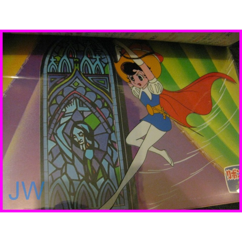 ZAFFIRO Ribon no Kishi OSAMU TEZUKA Animation Golden Book ArtBook ILLUSTRATION art 