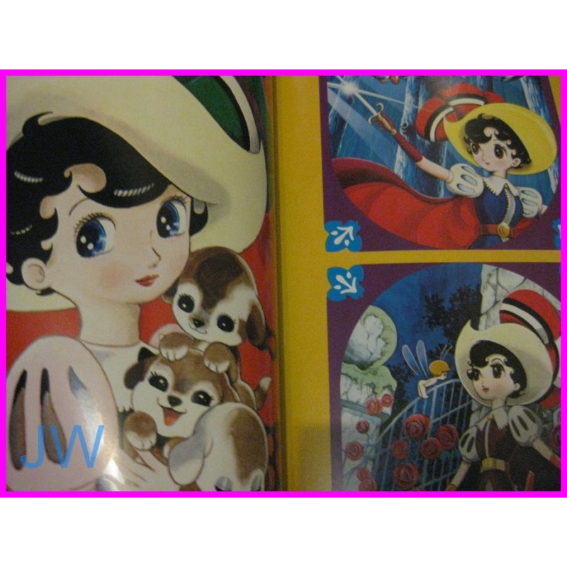 ZAFFIRO Ribon no Kishi OSAMU TEZUKA Animation Golden Book ArtBook ILLUSTRATION art 