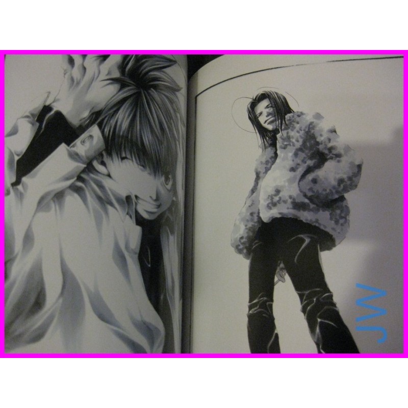 BACKGAMMON 3 Saiyuki Kazuya Minekura Illustration Collection Book ArtBook Manga art book