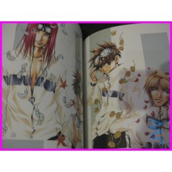 BACKGAMMON 3 Saiyuki Kazuya Minekura Illustration Collection Book ArtBook Manga art book