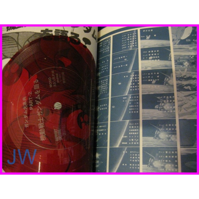 GUNDAM Part 1 & 2 Animec Rapport Deluxe Daijisen Bessatsu Anime Book Libro JAPAN 