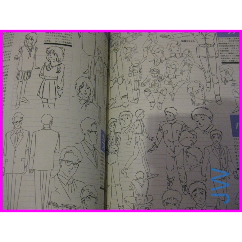 GUNDAM CHAR COUNTERATTACK 100% NEWTYPE Anime Book ArtBook Libro JAPAN 