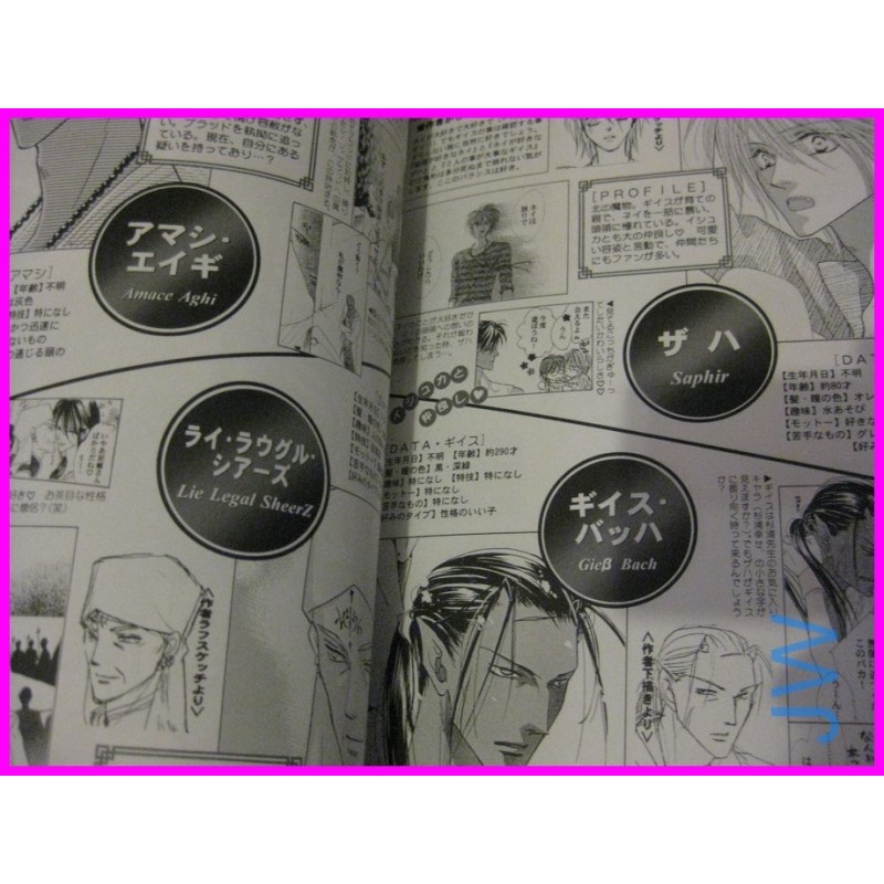 Koori No Mamono No Monogatari SHIHO ASAMI FanBook Collection ArtBook YAOI SHONEN AI art book