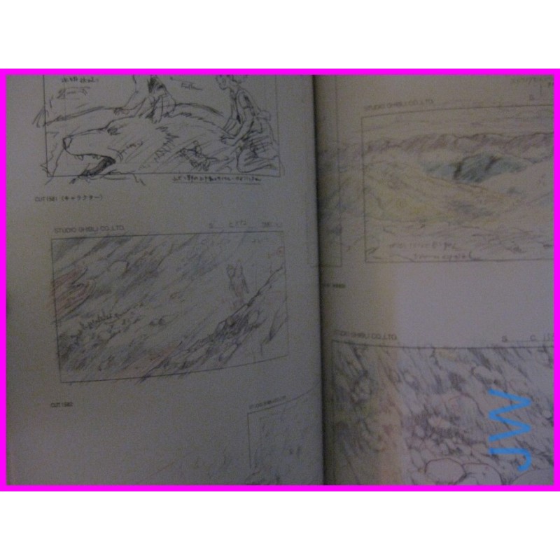 Mononoke Hime THE ART OF Princess Mononoke STUDIO GHIBLI BOOK JAPAN recent art book Miyazaki
