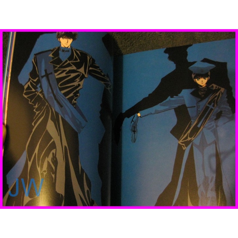 TOKYO BABYLON PHOTOGRAPHS CLAMP Illustration ArtBook JAPAN recent art book Manga