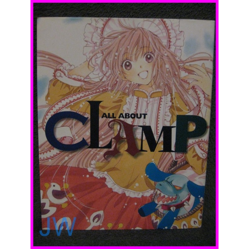 ALL ABOUT CLAMP DATA BOOK Illustration art Collection ArtBook JAPAN recent art book Manga