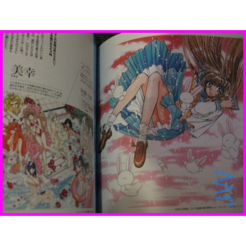 ALL ABOUT CLAMP DATA BOOK Illustration art Collection ArtBook JAPAN recent art book Manga