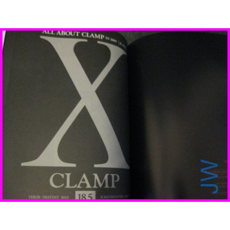 ALL ABOUT CLAMP DATA BOOK Illustration art Collection ArtBook JAPAN recent art book Manga