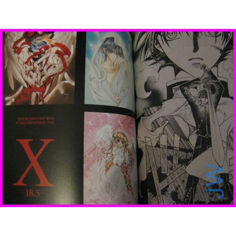 ALL ABOUT CLAMP DATA BOOK Illustration art Collection ArtBook JAPAN recent art book Manga