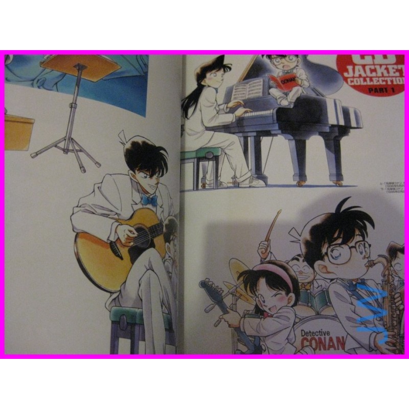 DETECTIVE CONAN THE COMPLETE color Works GOSHO AOYAMA 1994-2002 ArtBook Illustration Book