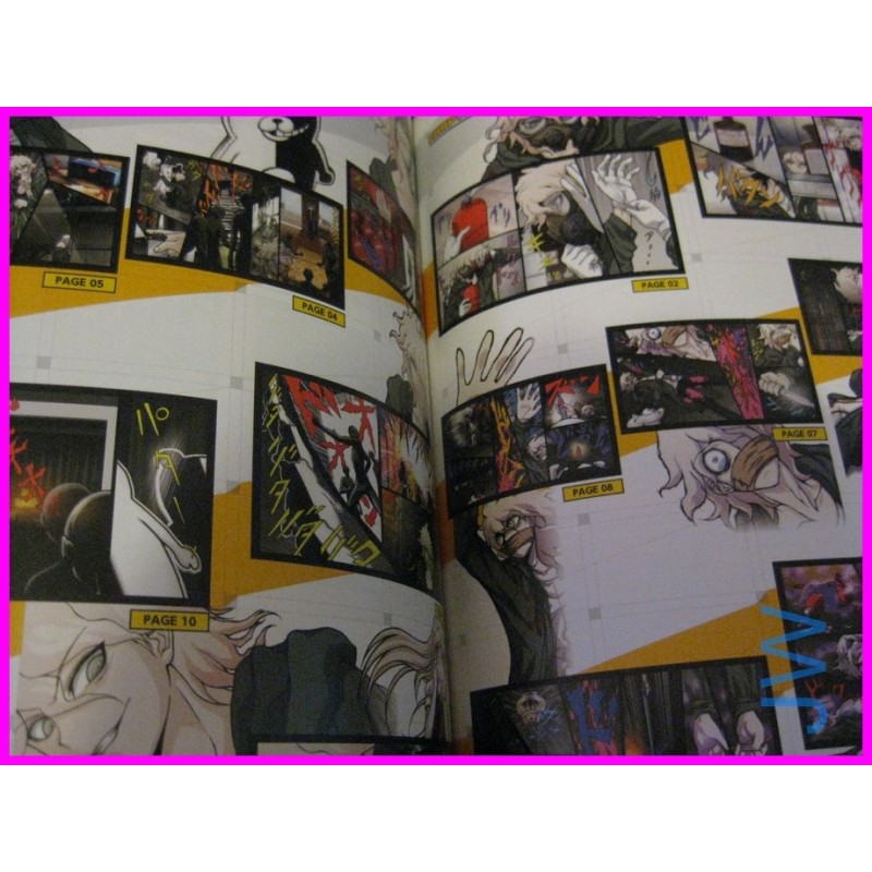 DANGANRONPA 2 SUPER Official Art Works Illustration Fan Book PSP 2012 JAPAN GAME art book