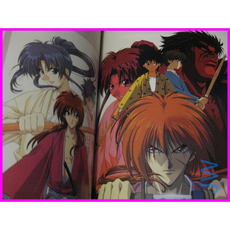 RUROUNI KENSHIN SAMURAI Anime Illustration Art book ArtBook Libro JAPAN 