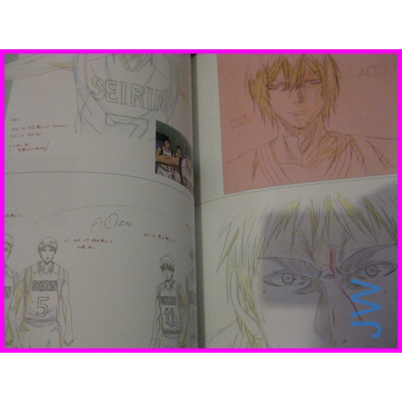 KUROKO NO BASKET Anime ILLUSTRATION WORKS ArtBook art book JAPAN