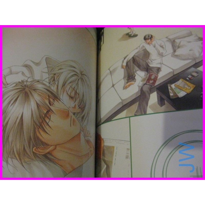 Okane ga nai kill or say Love Me No Money Tohru Kousaka Illustration ArtBook YAOI SHONEN AI art book Japan Manga