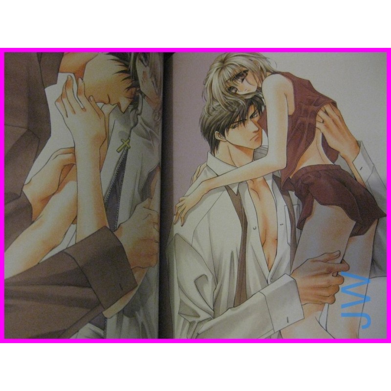 Okane ga nai kill or say Love Me No Money Tohru Kousaka Illustration ArtBook YAOI SHONEN AI art book Japan Manga