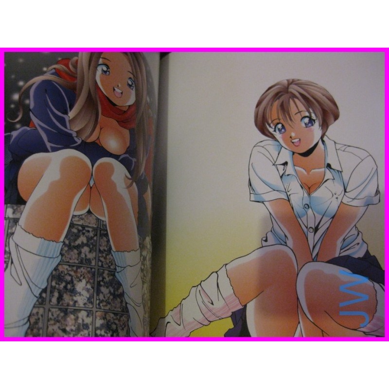 LOOSE SOCKS U-jin Manga Illustration ArtBook JAPAN recent art book adult hentai