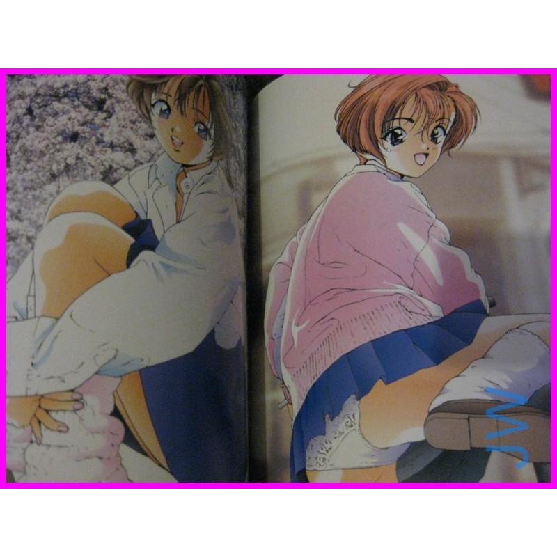 SAKURANBO TSUSHIN U-jin Manga Illustration ArtBook Sakura Taisen art book adult hentai
