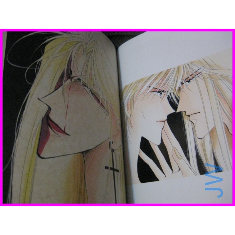 AKURATSU Minami Ozaki Illustration ArtBook YAOI SHONEN AI art book Japan Manga Zetsuai Bronze