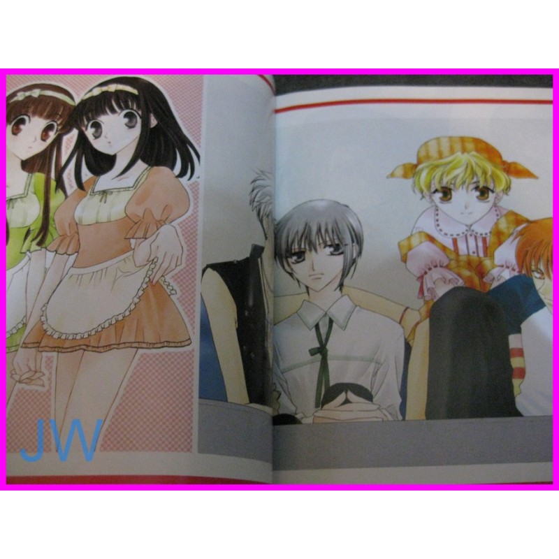 FRUITS BASKET Manga CHARACTER FANBOOK Book ArtBook art book Natsuki Takaya SHOJO