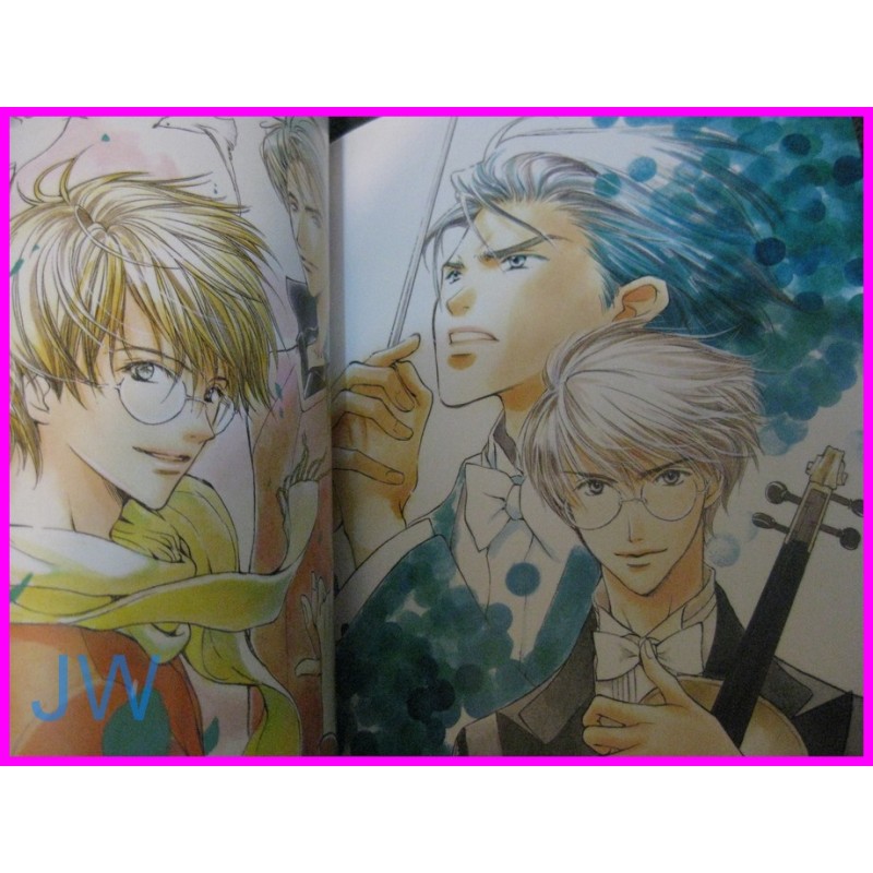 Fujimi Ni-Chome Symphony Orchestra 15th Memorial Book Illustration ArtBook YAOI SHONEN AI art book Japan Manga