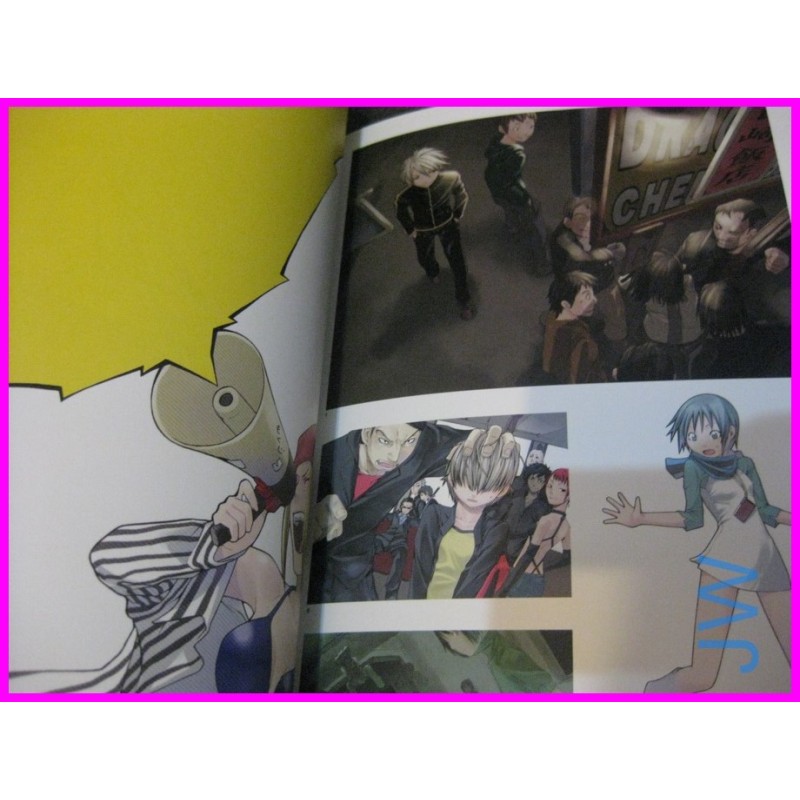 SHOOTING STAR BEBOP Durarara YOZAKURA B SIDE ILLUSTRATION ART Book JAPAN Artbook 