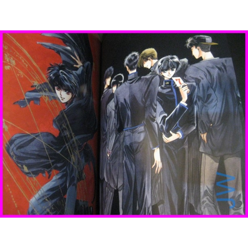 X zero Clamp Illustrations Collection ArtBook JAPAN recent art book SHOJO