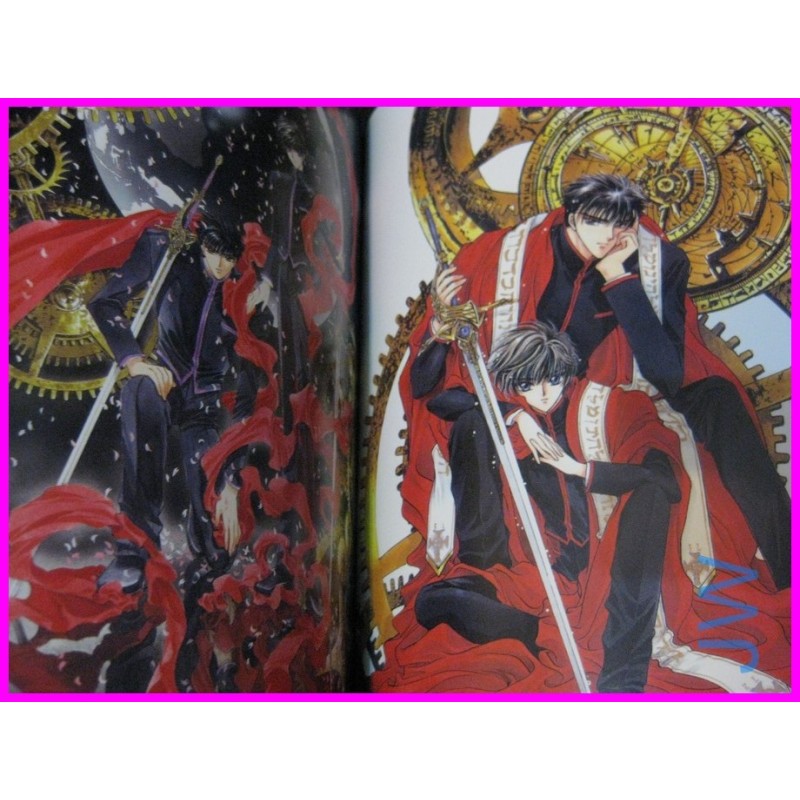X zero Clamp Illustrations Collection ArtBook JAPAN recent art book SHOJO