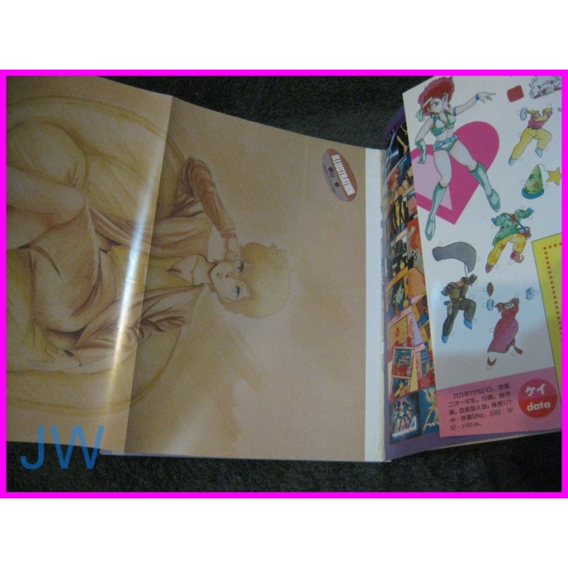 DIRTY PAIR MOOK Anime Book ArtBook Libro JAPAN anime 80s