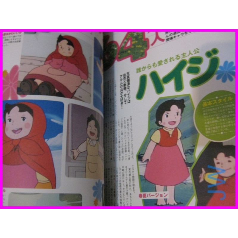 HEIDI Anime Special BOOK with CD ArtBook Libro JAPAN 