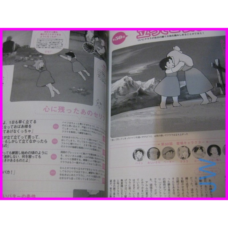 HEIDI Anime Special BOOK with CD ArtBook Libro JAPAN 