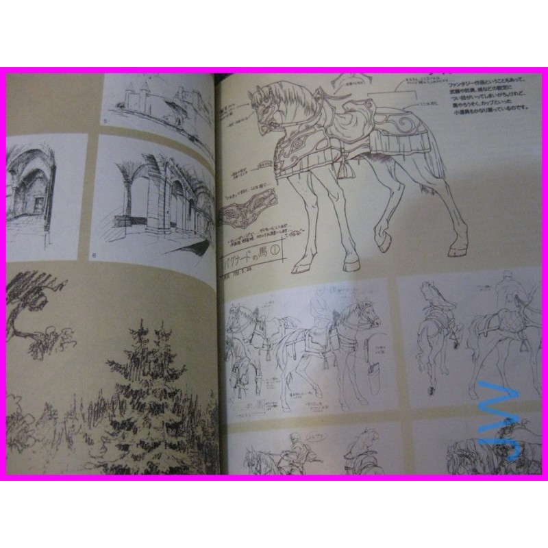 RECORD OF LODOSS WAR OAV Vol.1 Anime Book Illustration Special Artbook Nobuteru Yuuki