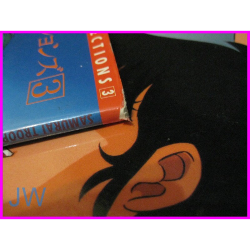 SAMURAI TROOPERS Anime Selections Book 1 - 3 ILLUSTRATION Book ArtBook JAPAN anime 80s