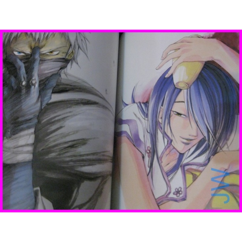 SAMURAI DEEPER KYO YOU Akimine Kamijyo Illustration Collection Book ArtBook Manga art book