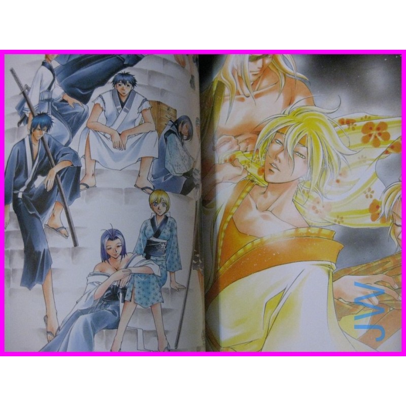 SAMURAI DEEPER KYO YOU Akimine Kamijyo Illustration Collection Book ArtBook Manga art book