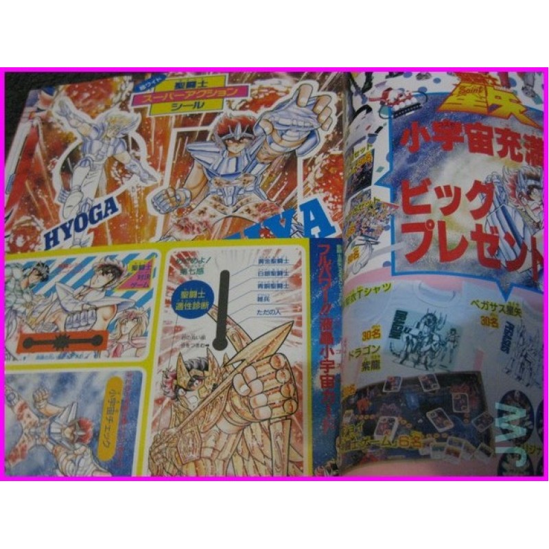 SAINT SEIYA Cavalieri Zodiaco COSMO SPECIAL Manga ILLUSTRATION Book ArtBook anime 80s