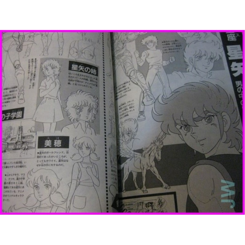 SAINT SEIYA Cavalieri Zodiaco JUMP GOLD SELECTION 1 Book ArtBook JAPAN anime 80s