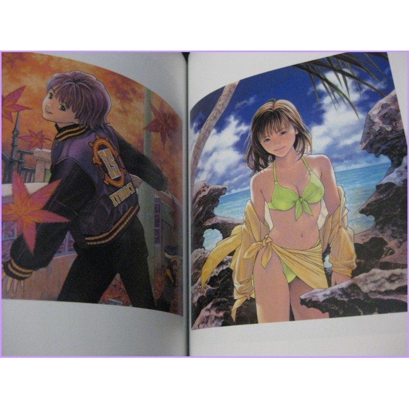 4C Masakazu Katsura Manga Illustration ArtBook JAPAN art book Collection Old