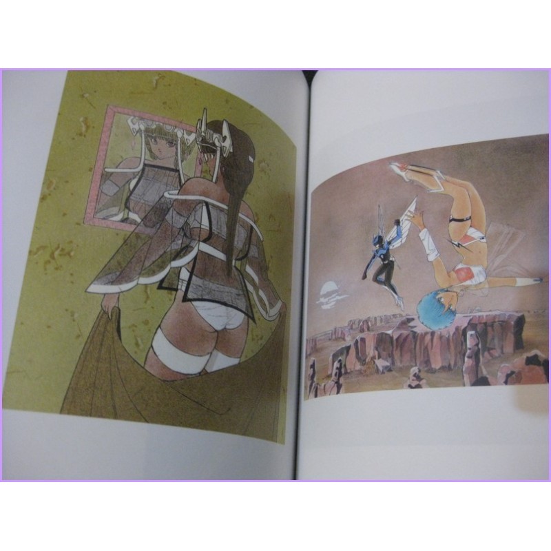 4C Masakazu Katsura Manga Illustration ArtBook JAPAN art book Collection Old