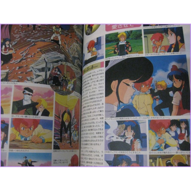DIRTY PAIR Animedia Book PErfect Road Show TV Special ANIME Japan