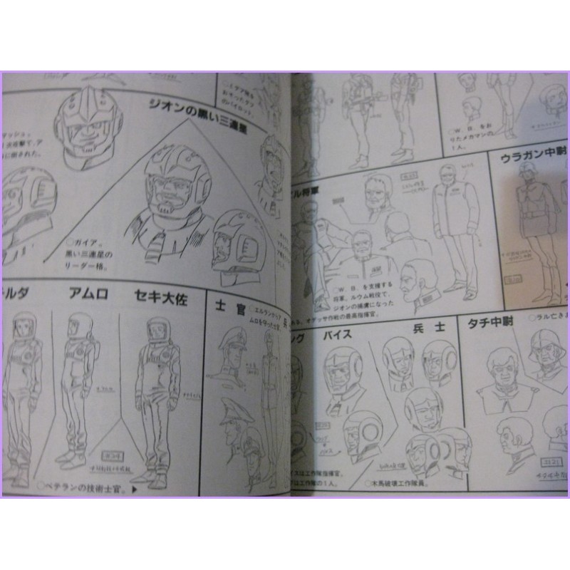GUNDAM TV STORY BOOK SET 4 Anime Book ArtBook Libro JAPAN anime 80s