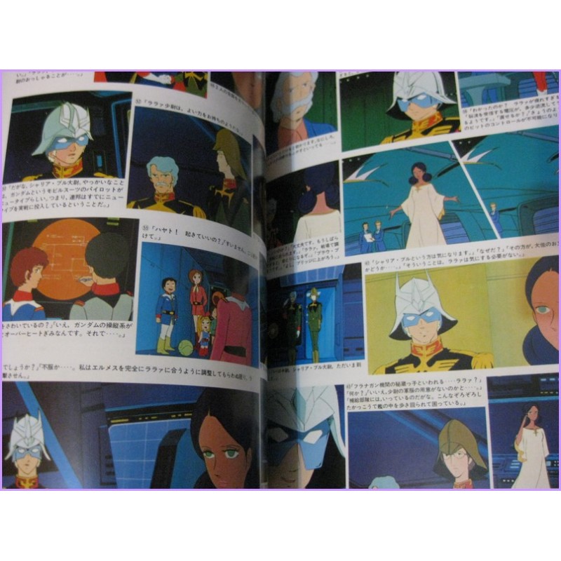 GUNDAM TV STORY BOOK SET 4 Anime Book ArtBook Libro JAPAN anime 80s
