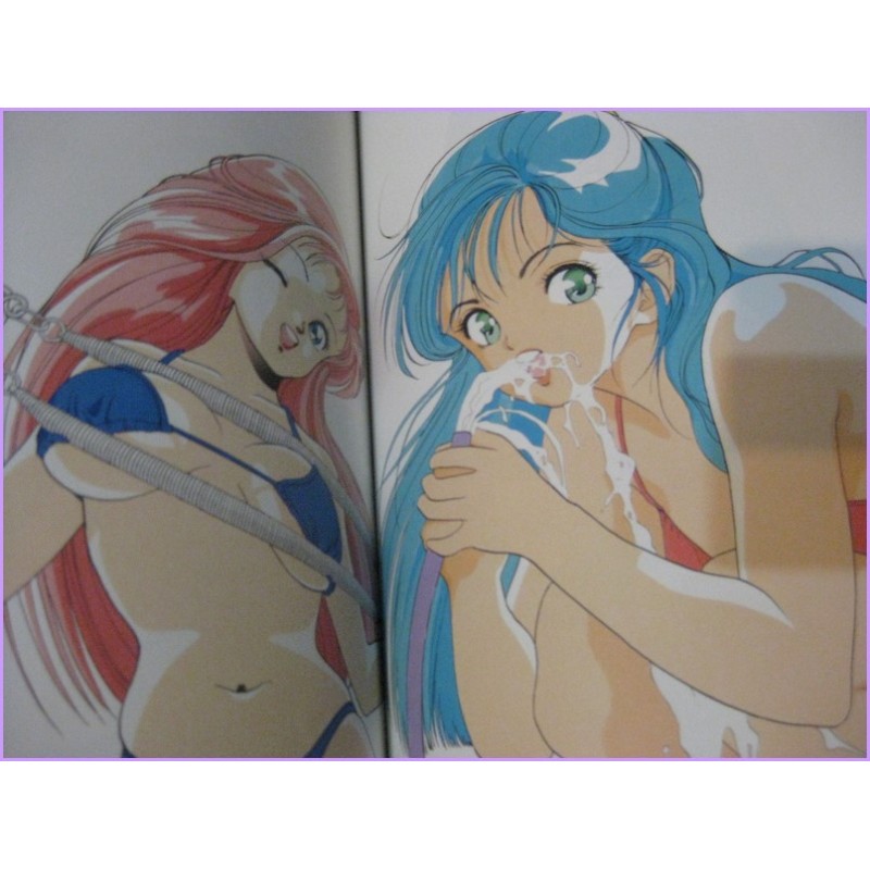 U-JIN LYCEENNE ArtBook JAPAN recent art book Adult Hentai manga 90s